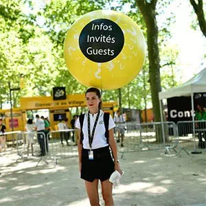 Le ballon sac à dos pour vos techniques de vente.